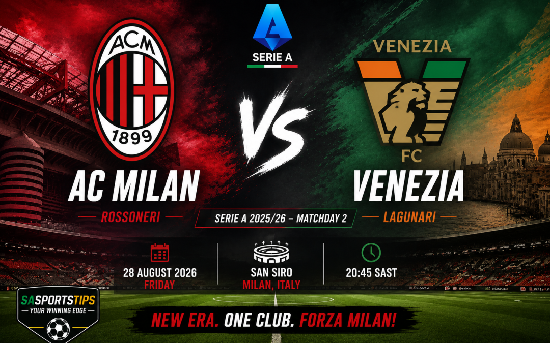 AC Milan vs Venezia Isibikezelo Nezeluleko Zokubheja, 28 Agasti 2026