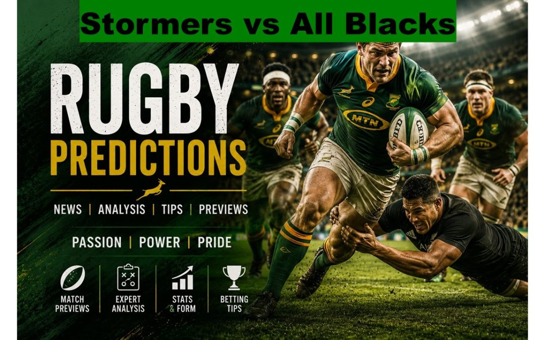 Stormers vs All Blacks Prediction, Vrydag, 7 Augustus 2026