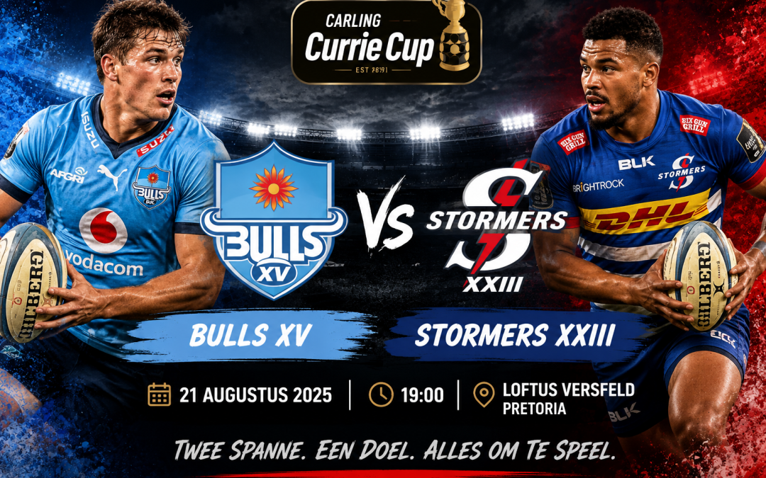 Bulls XV vs Stormers XXIII Prediction,21 August